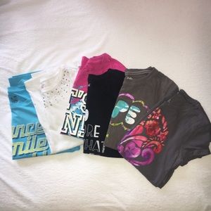 Girls Shirts Size Large (10-12) Bundle